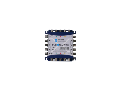 Ersatzgerät / Produktablöse: WISI DXC 0508 anstelle WISI DY 0508 PROSWITCH Multischalter 5 in 8, Kaskade & Stand alone, TERR. Passiv