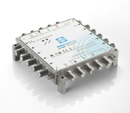 Ersatzgerät / Produktablöse: WISI DXC 0508 anstelle WISI DY 0508 PROSWITCH Multischalter 5 in 8, Kaskade & Stand alone, TERR. Passiv