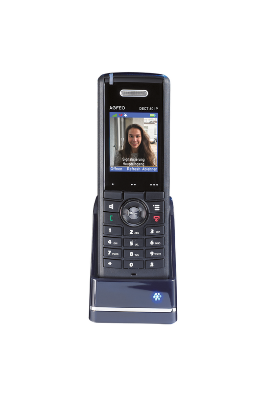 Agfeo DECT 60 IP schwarz Systemtelefon DECT-Handgerät 6101135 + Beratung inkl.