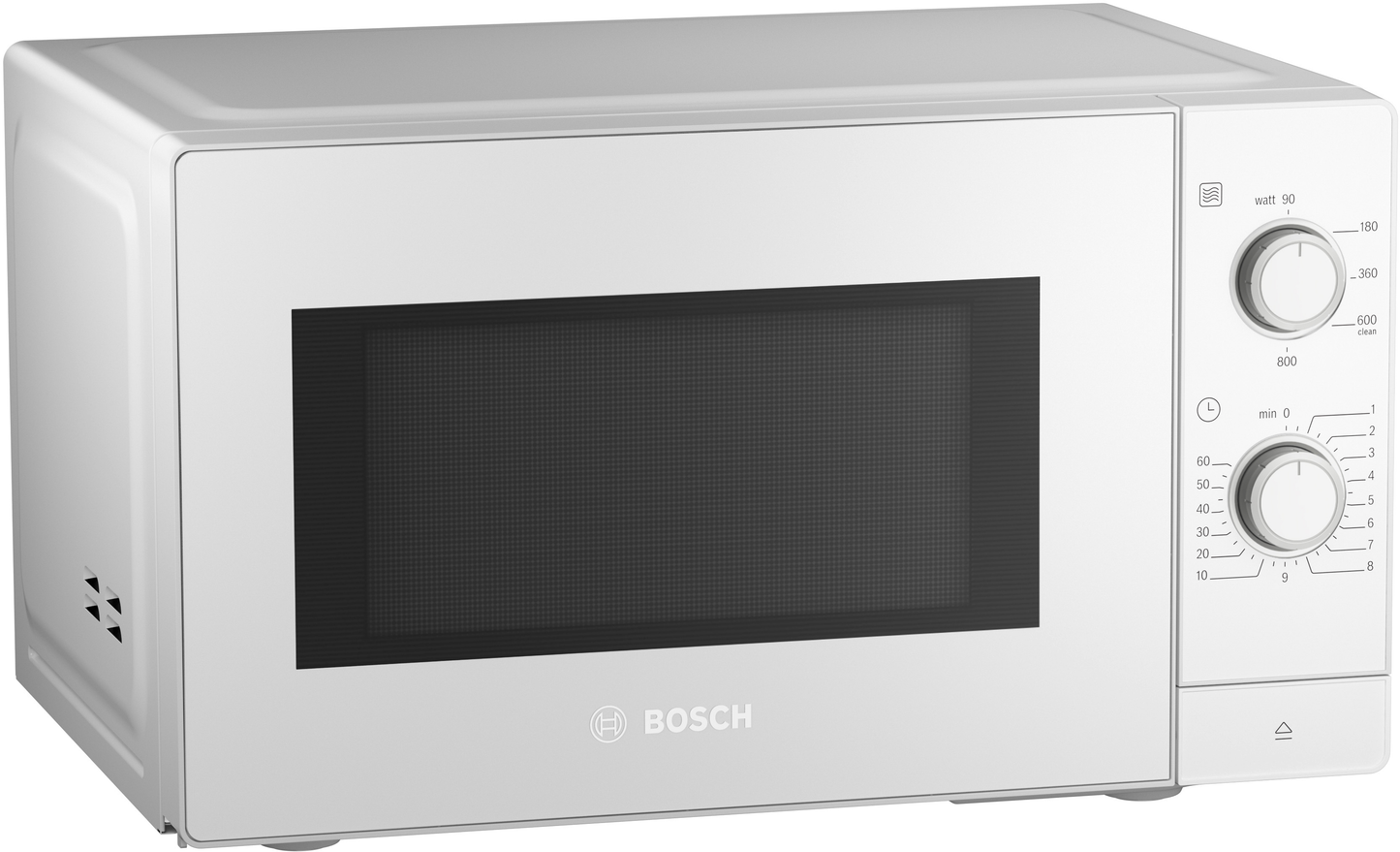 Bosch Serie 2, Freistehende Mikrowelle, 44 x 26 cm, Weiß FFL020MW0