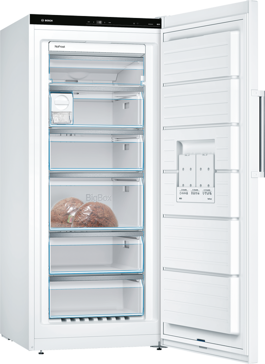 Bosch Serie 6 freistehender Gefrierschrank weiss GSN51AWCV - EEK: C Gerät