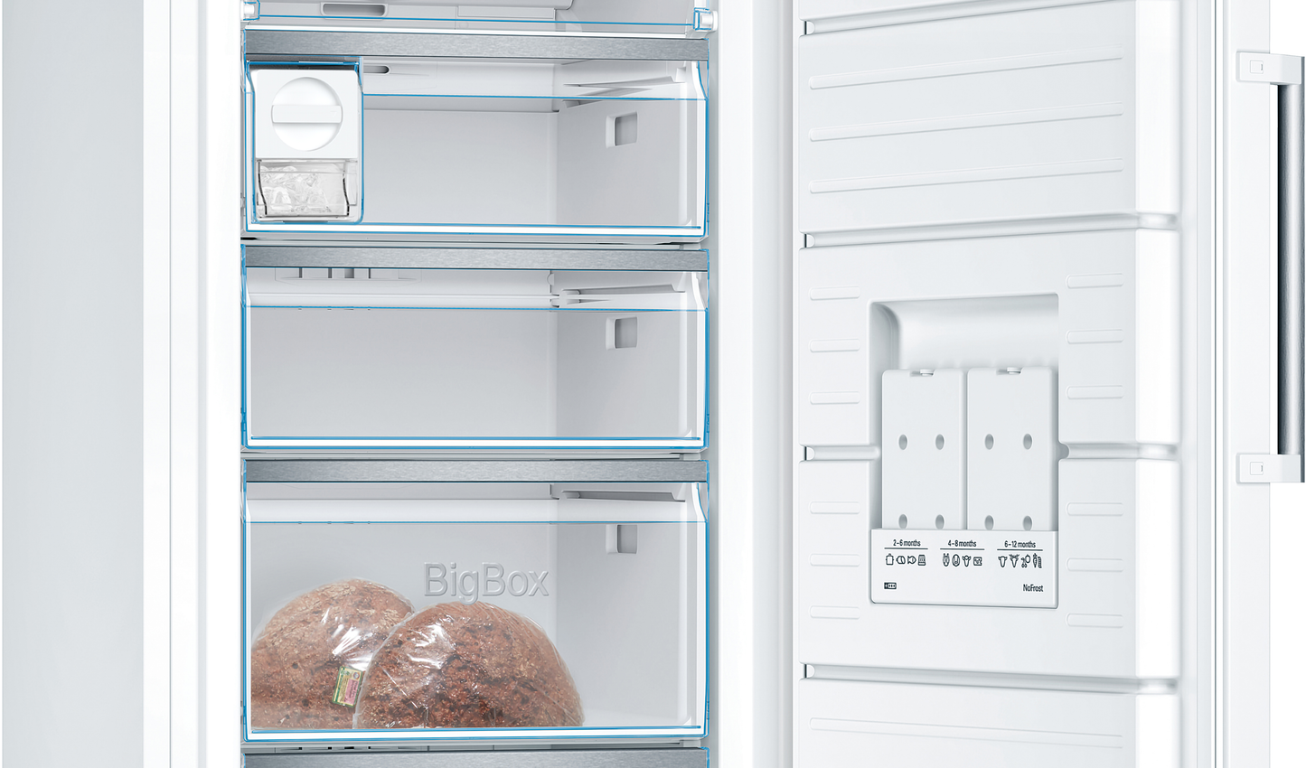Bosch Serie 6 freistehender Gefrierschrank weiss GSN51AWCV - EEK: C Gerät