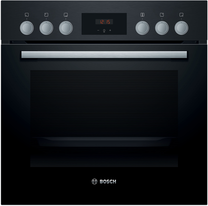 BOSCH Einbau-Herd-Set HEF113BA0 + HEZ438201 + NKN645GA2E Einbau-Herd, Elektro-Kochfeld, Teleskopauszug, 2-fach