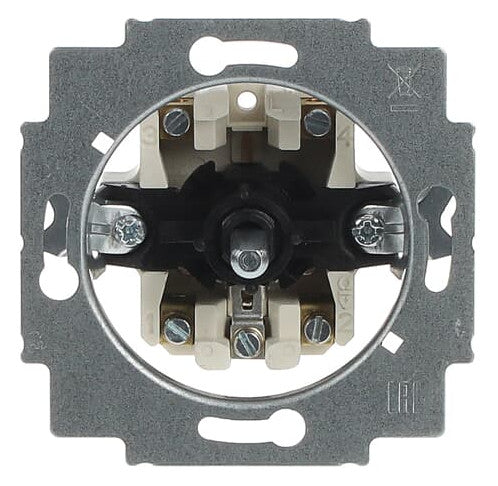 BUSCH-JAEGER 2713 U Jalousie Drehschalter zum Stellen von 3 Zuständen u. a. auch für Bewegungsmelder On/Off/Sensorbetrieb