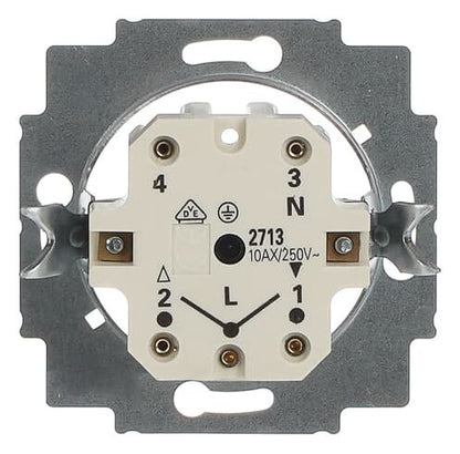BUSCH-JAEGER 2713 U Jalousie Drehschalter zum Stellen von 3 Zuständen u. a. auch für Bewegungsmelder On/Off/Sensorbetrieb