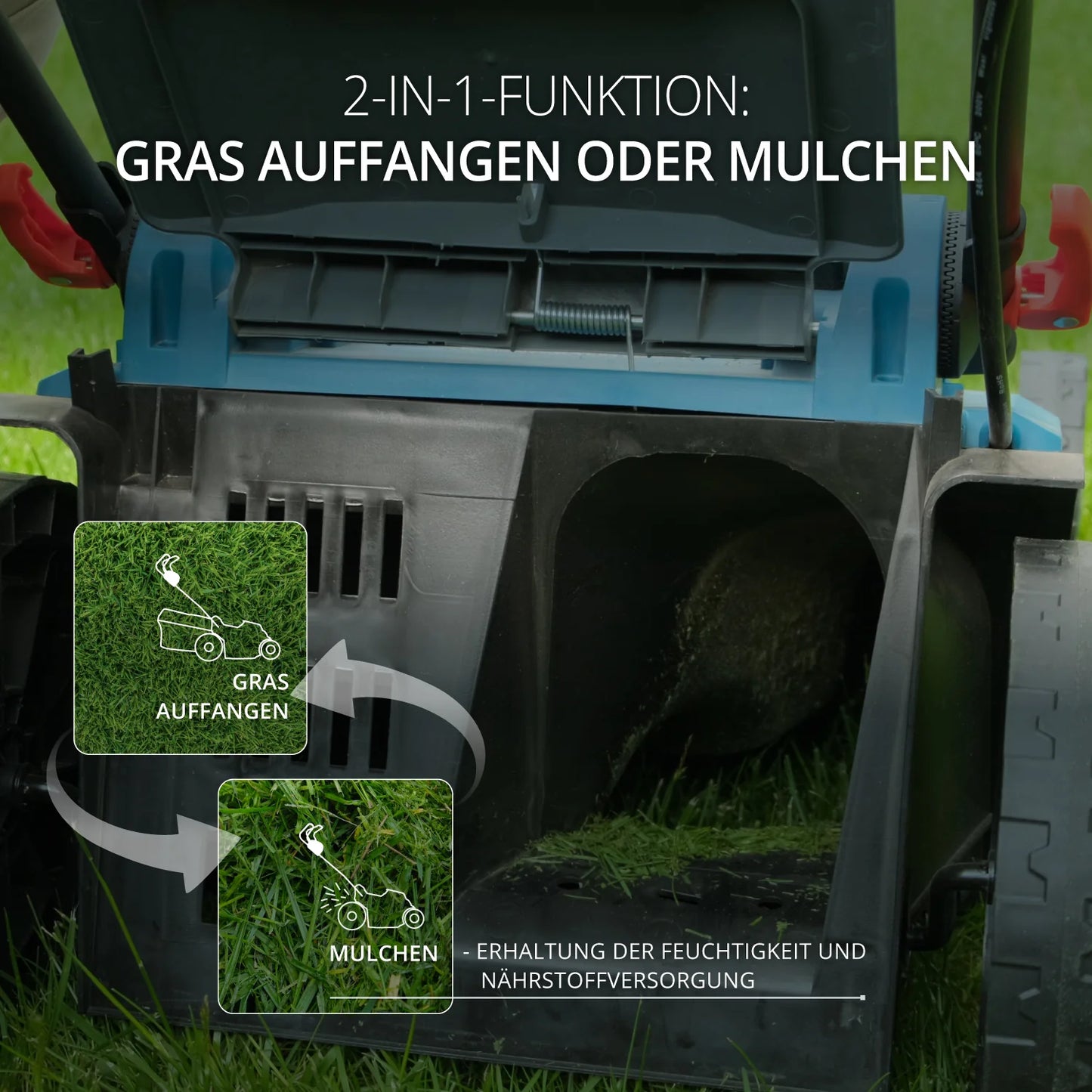 "Könner & Söhnen" Akku-Rasenmäher KS 43LM-40V