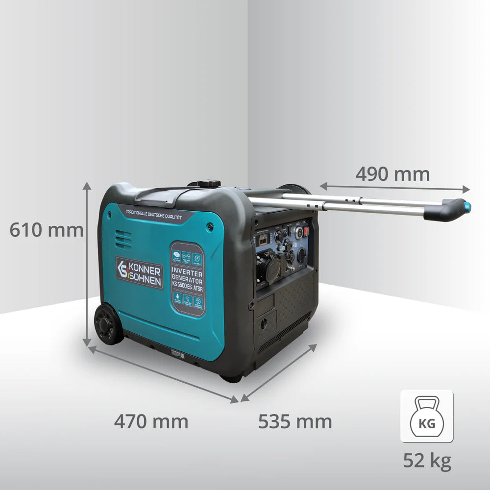 "Könner & Söhnen" Inverter-Generator KS 5500iE S - 5kW Nennleistung - 230V