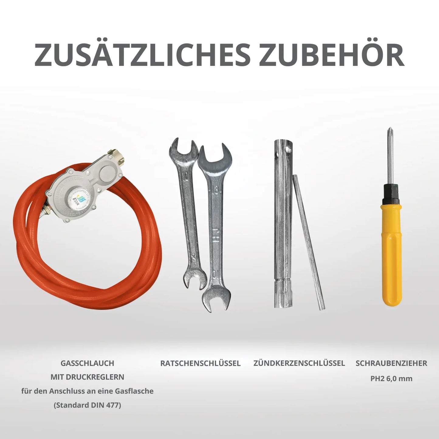 "Könner & Söhnen" LPG/Benzin-Inverter-Generator KS 8100iEG - 8kW Nennleistung - Gas-/Benzinmotor