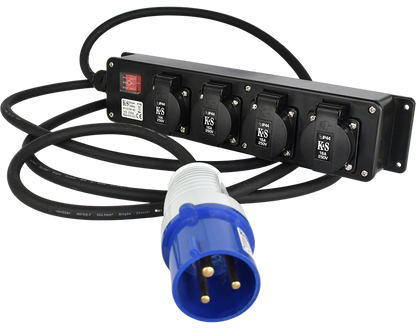 "Könner & Söhnen" Steckdosenadapter KS EX3M-4S