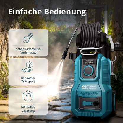 "Könner & Söhnen" Hochdruckreiniger KS PW160V-BL