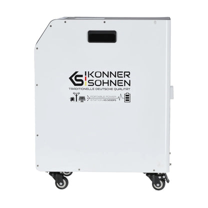 "Könner & Söhnen" Tragbare Powerstation KS 5200PS - 5120Wh