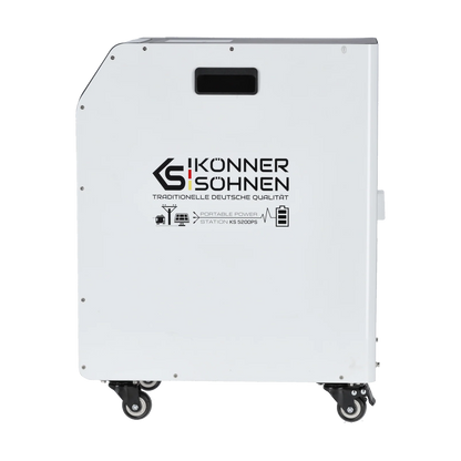 "Könner & Söhnen" Tragbare 3-in-1 Powerstation KS 5200PS - 5120Wh