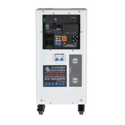 "Könner & Söhnen" Tragbare 3-in-1 Powerstation KS 5200PS - 5120Wh