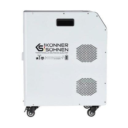 "Könner & Söhnen" Tragbare 3-in-1 Powerstation KS 5200PS - 5120Wh