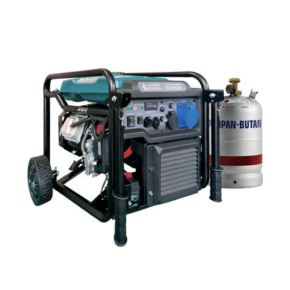 "Könner & Söhnen" Inverter Generator KS 6500iEG (Benzin/Gas) - 6kW Nennleistung - Benzinmotor - 230V