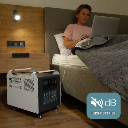 "Könner & Söhnen" Tragbare Powerstation KS 2500PS - 2560Wh