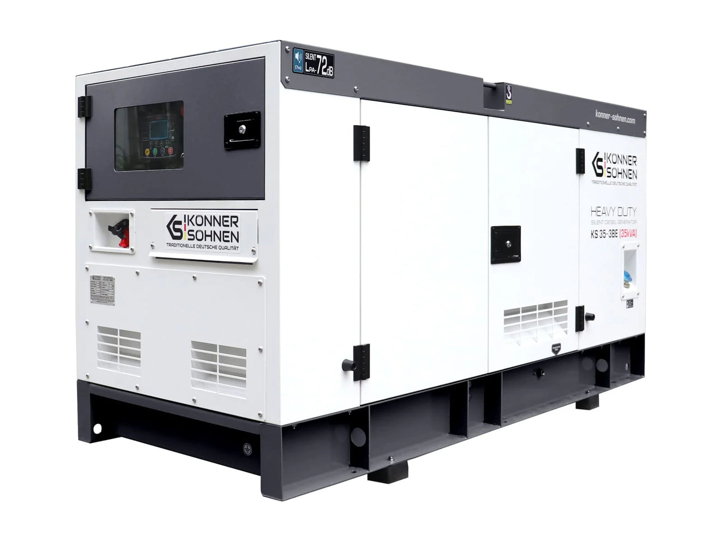 "Könner & Söhnen" Diesel-3-Phasen-Generator KS 35-3BE - 32 kVA Nennleistung - Dieselmotor - 230/400V