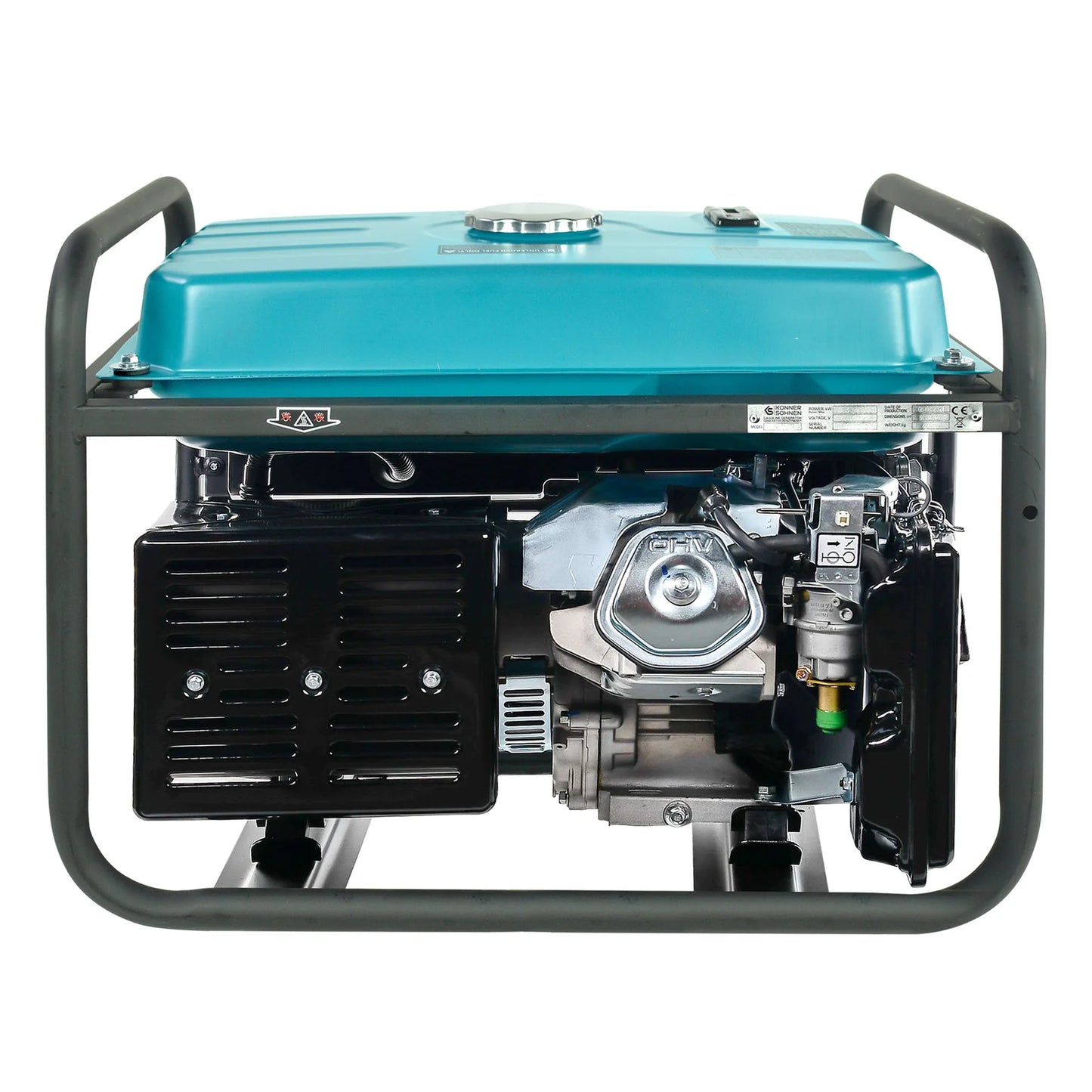"Könner & Söhnen" Inverter-Generator KS 7000E 1/3 - 5kW Nennleistung - Benzinmotor - 230/400V