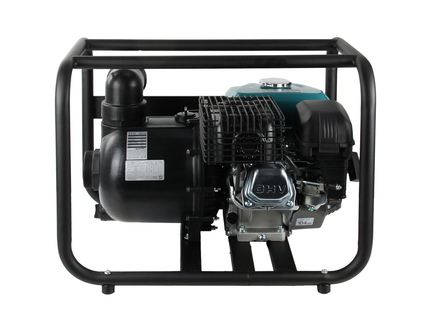 "Könner & Söhnen" Chemische Motorpumpe KS 80CW - Saughöhe 7m - Förderhöhe 26-28m