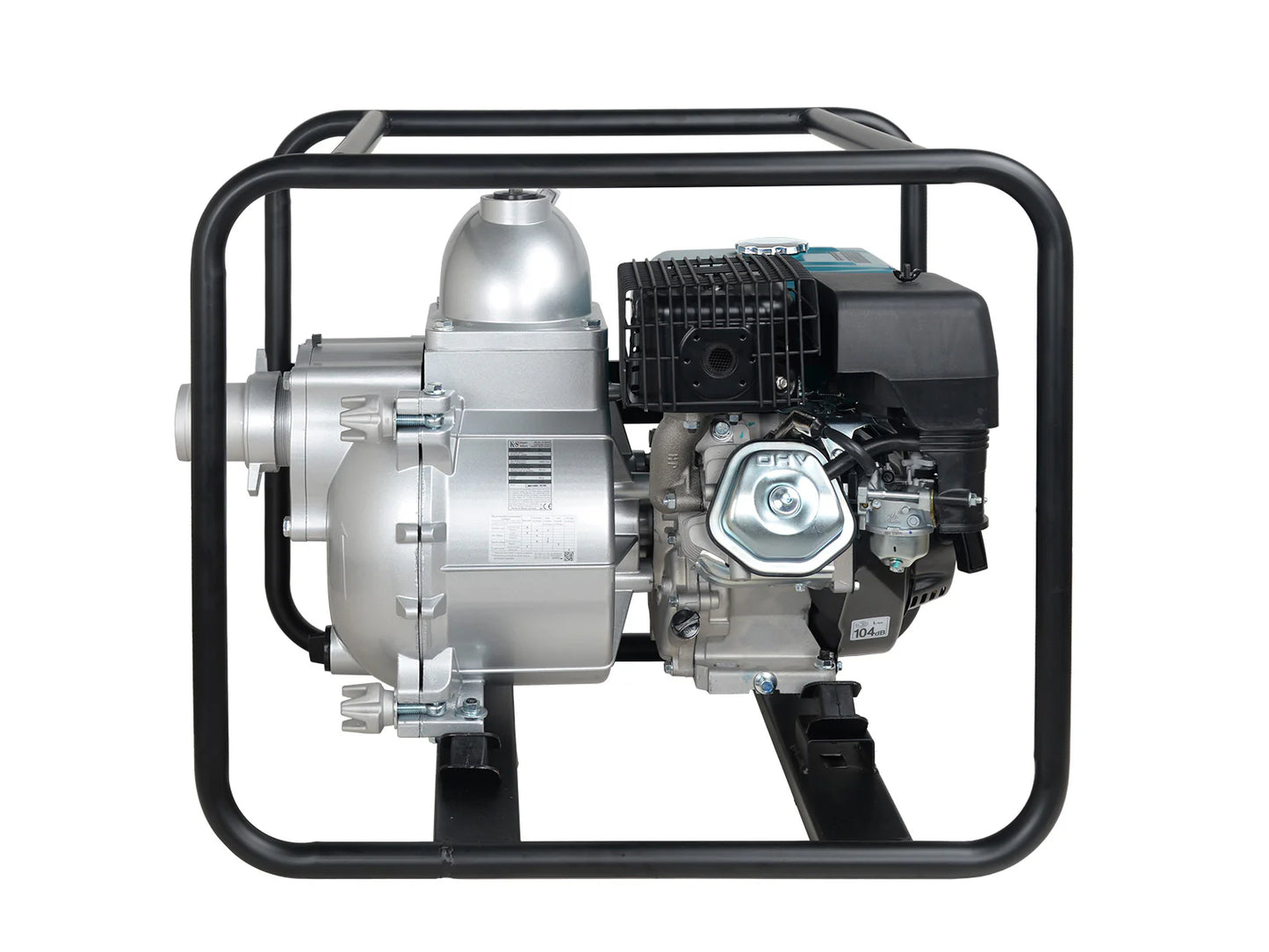 "Könner & Söhnen" Motorpumpe für Schlammwasser KS 80MW - Saughöhe 7m - Förderhöhe 20m