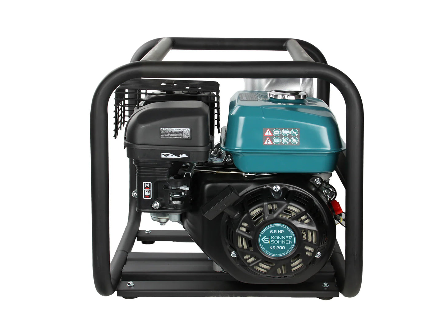"Könner & Söhnen" Motorpumpe für sauberes Wasser KS 80 - Saughöhe 7m - Förderhöhe 26-28m