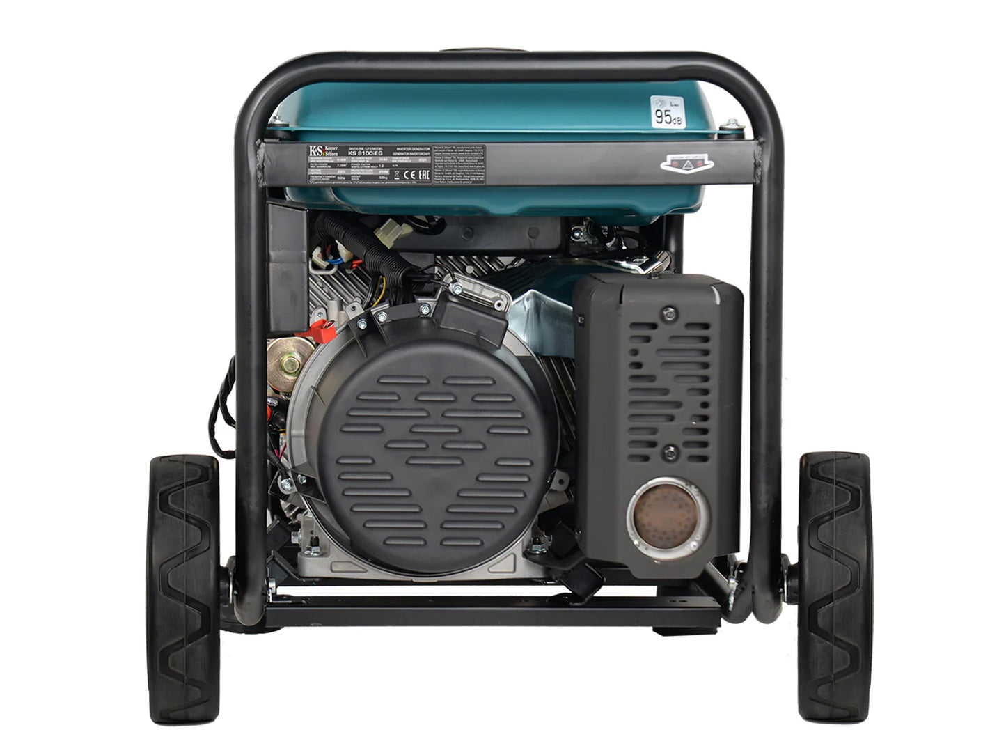 "Könner & Söhnen" LPG/Benzin-Inverter-Generator KS 8100iEG - 8kW Nennleistung - Gas-/Benzinmotor