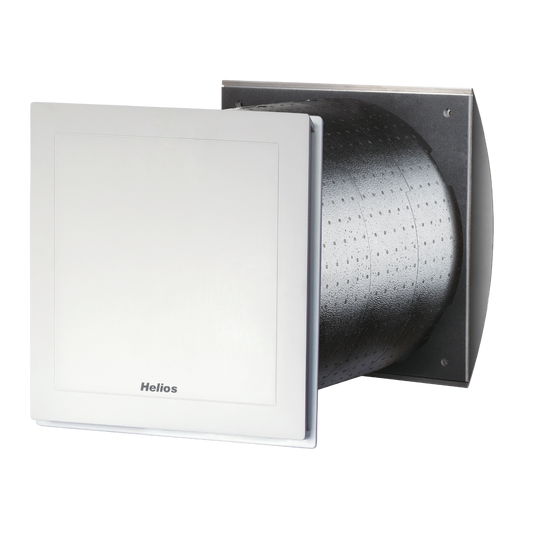 Helios Ventilator Wärmerückgewinnung KWL EC 60 PRO FF Lüftungseinsatz kompl. Bedienelement Feuchtefühler 9957