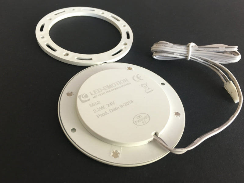 LED Emotion 3er Leuchtenset mit Stromversorgung und Fernbedienung für Möbelunterbau