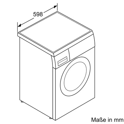 Sonderangebot: Bosch Serie 6 Waschmaschine WUU28TH1, unterbaufähig - Frontlader 8 kg 1400 U/min.