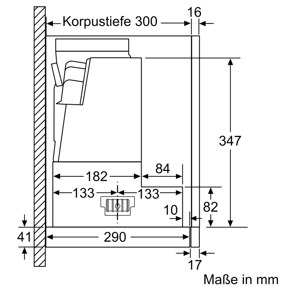 Siemens LI97RA561 iQ500 Flachschirm-Dunsthaube 90 cm Edelstahl + LZ49551 Edelstahl Anbaugriff