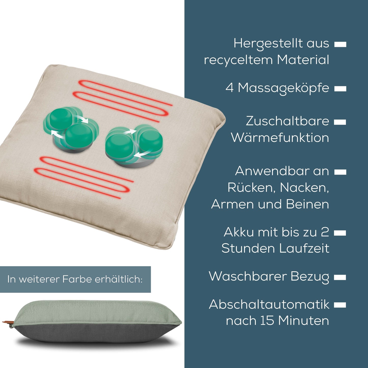 Beurer Massagekissen MG 139