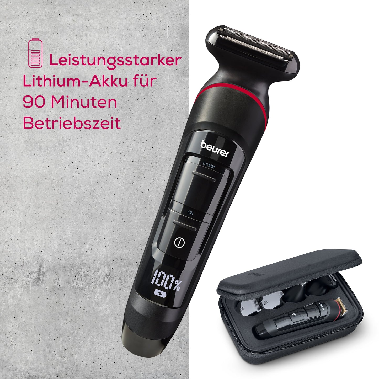 Beurer MenCare MN9X Cutdown Multigroomer / Haartrimmer