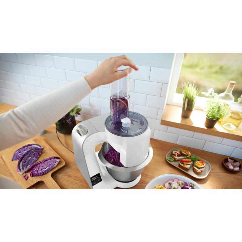 Bosch Küchenmaschine MUM5 Serie 4 1kW 7 Stufen weiß, MUM5X220