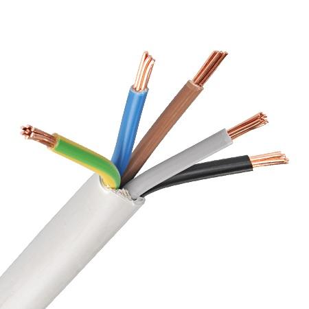 Elektroinstallation: Mantelleitung NYM-J 5x16mm² grau 25m