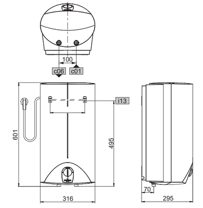 Stiebel Eltron B-Ware Warmwasserspeicher SH 15 SL 2 kW (reine Verpackungsmängel, siehe Pic)