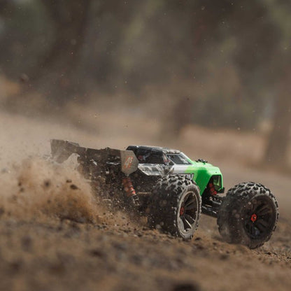 ARRMA 1/10 KRATON 4S 4X4 RTR Brushless Speed Truck, Green