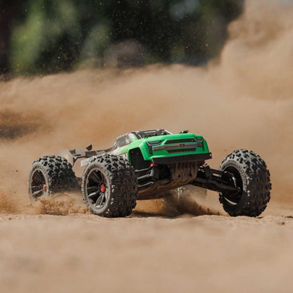 ARRMA 1/10 KRATON 4S 4X4 RTR Brushless Speed Truck, Green