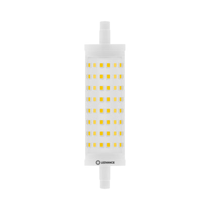 LEDVANCE LED Line 118 125 300° DIM P 15W 827 Clear R7s - Ersatz für herrkömmliche Stabsockellampen 15 anstelle 125W