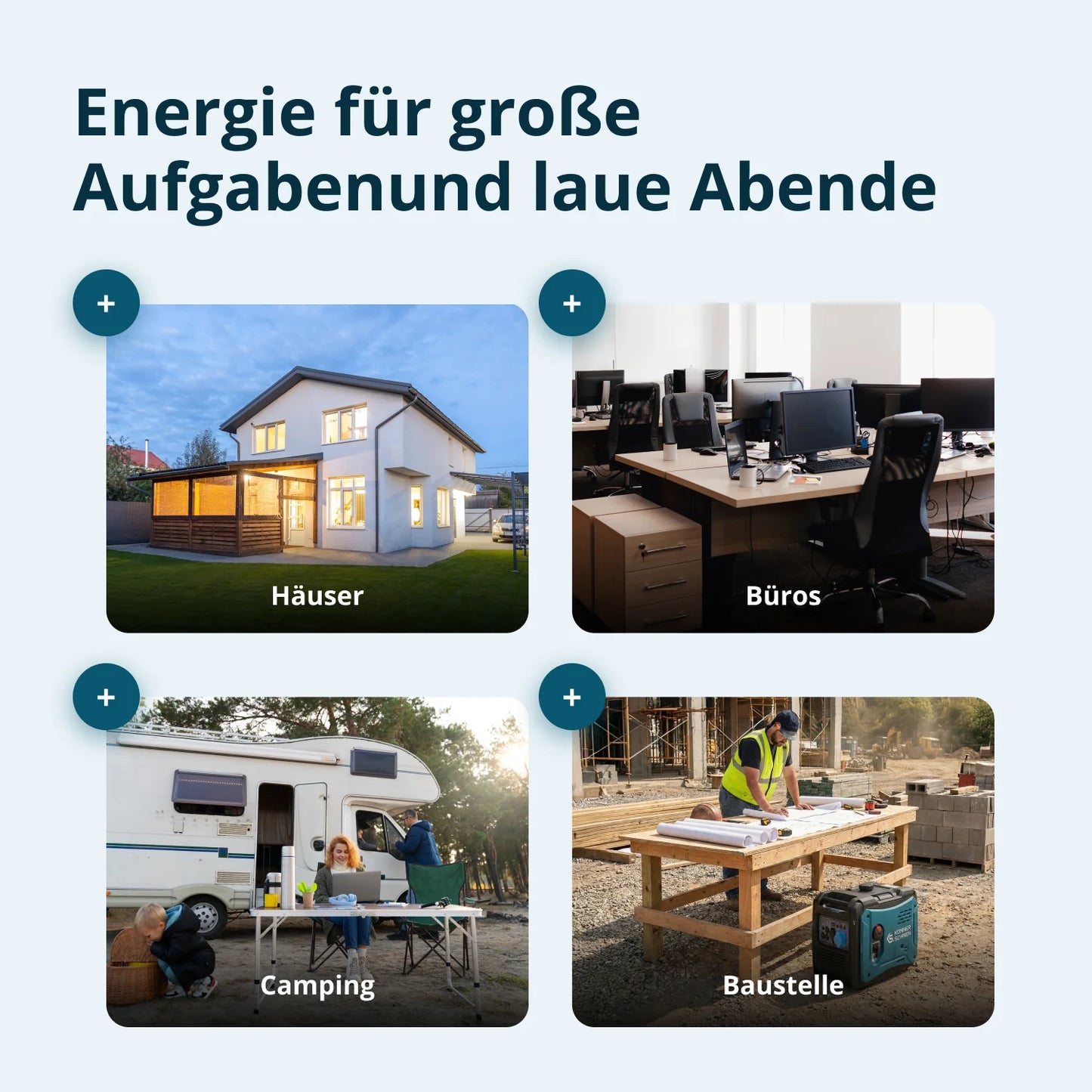 "Könner & Söhnen" Inverter-Generator KS 6000iE S - 5kW Nennleistung - Benzinmotor - 230V