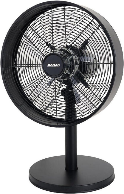 Dekon B 510 Tischventilator 35W 30cm 3 Stufen sw