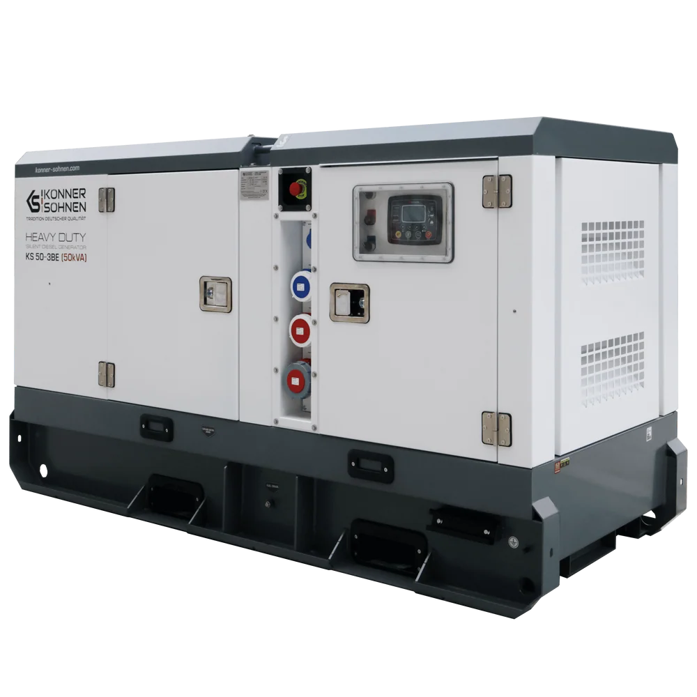 "Könner & Söhnen" Diesel-3-Phasen-Generator KS 50-3BE - 45 kVA Nennleistung - Dieselmotor - 230/400V