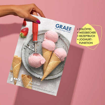 Graef Eismaschine IM706, eisenglimmergrau