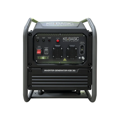 Neuheit: "Könner & Söhnen" Inverter-Generator KSB 36i 3.5kW Pnenn - Benzinmotor - 230V