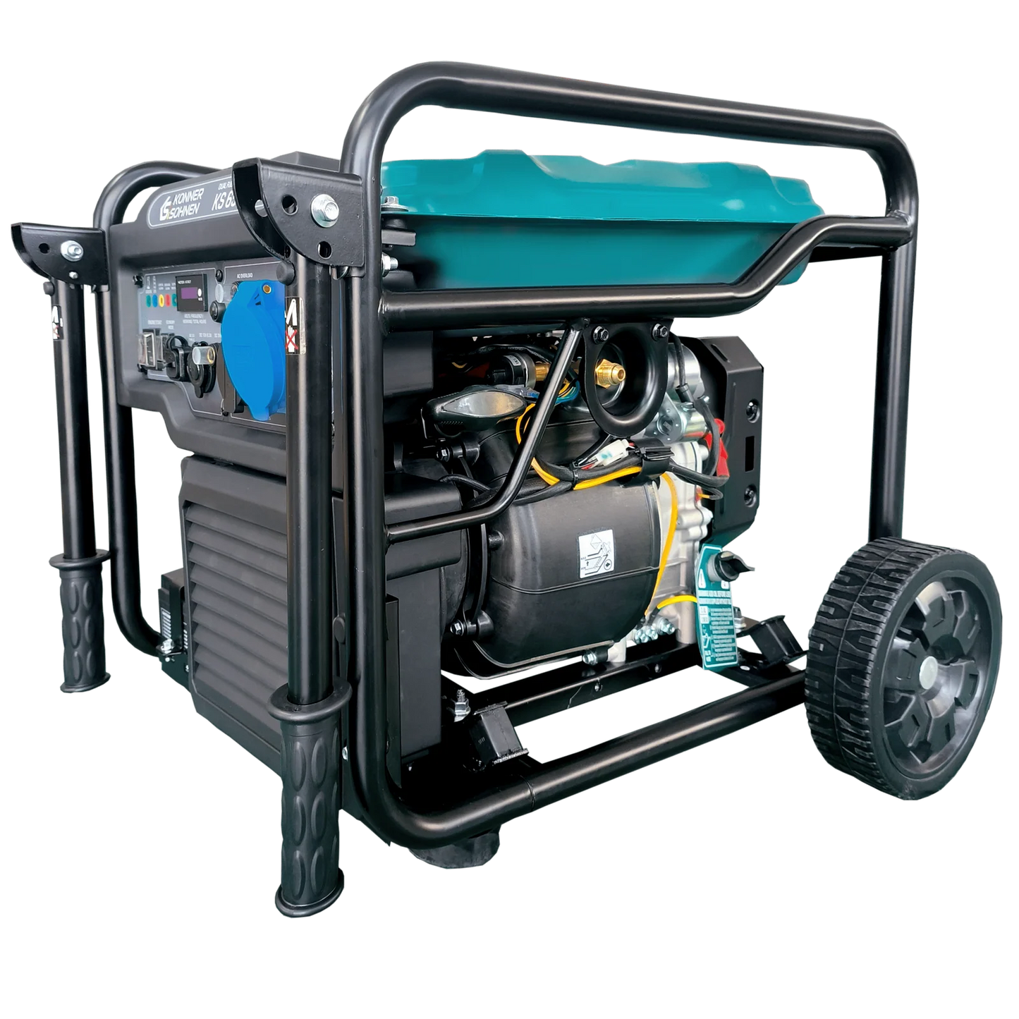 "Könner & Söhnen" Inverter Generator KS 6500iEG (Benzin/Gas) - 6kW Nennleistung - Benzinmotor - 230V