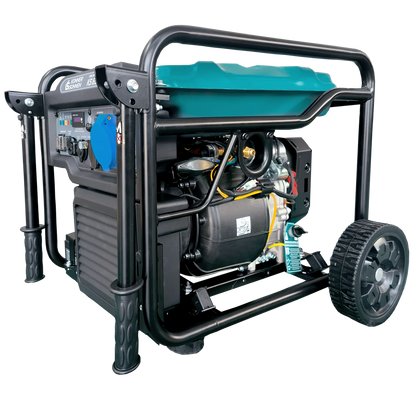 "Könner & Söhnen" Inverter Generator KS 6500iEG (Benzin/Gas) - 6kW Nennleistung - Benzinmotor - 230V