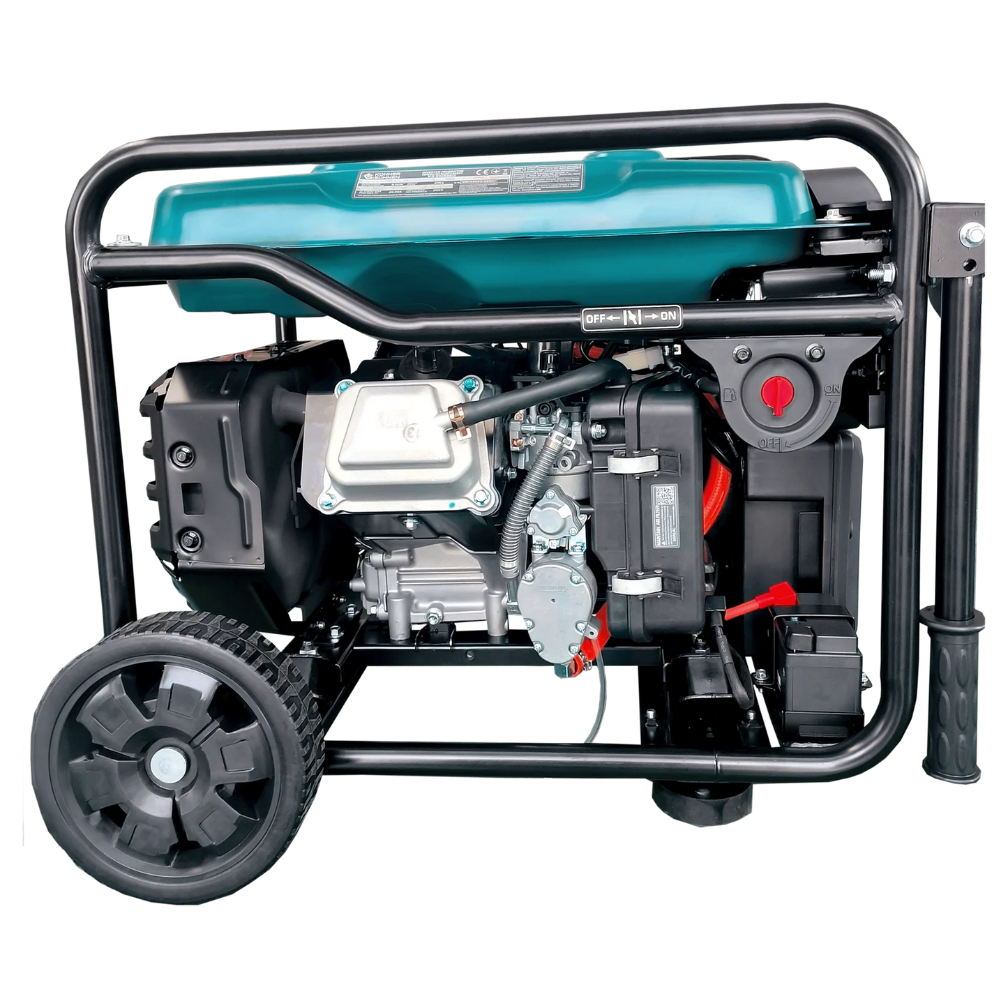 "Könner & Söhnen" Inverter Generator KS 6500iEG (Benzin/Gas) - 6kW Nennleistung - Benzinmotor - 230V