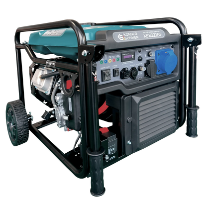 "Könner & Söhnen" Inverter Generator KS 6500iEG (Benzin/Gas) - 6kW Nennleistung - Benzinmotor - 230V