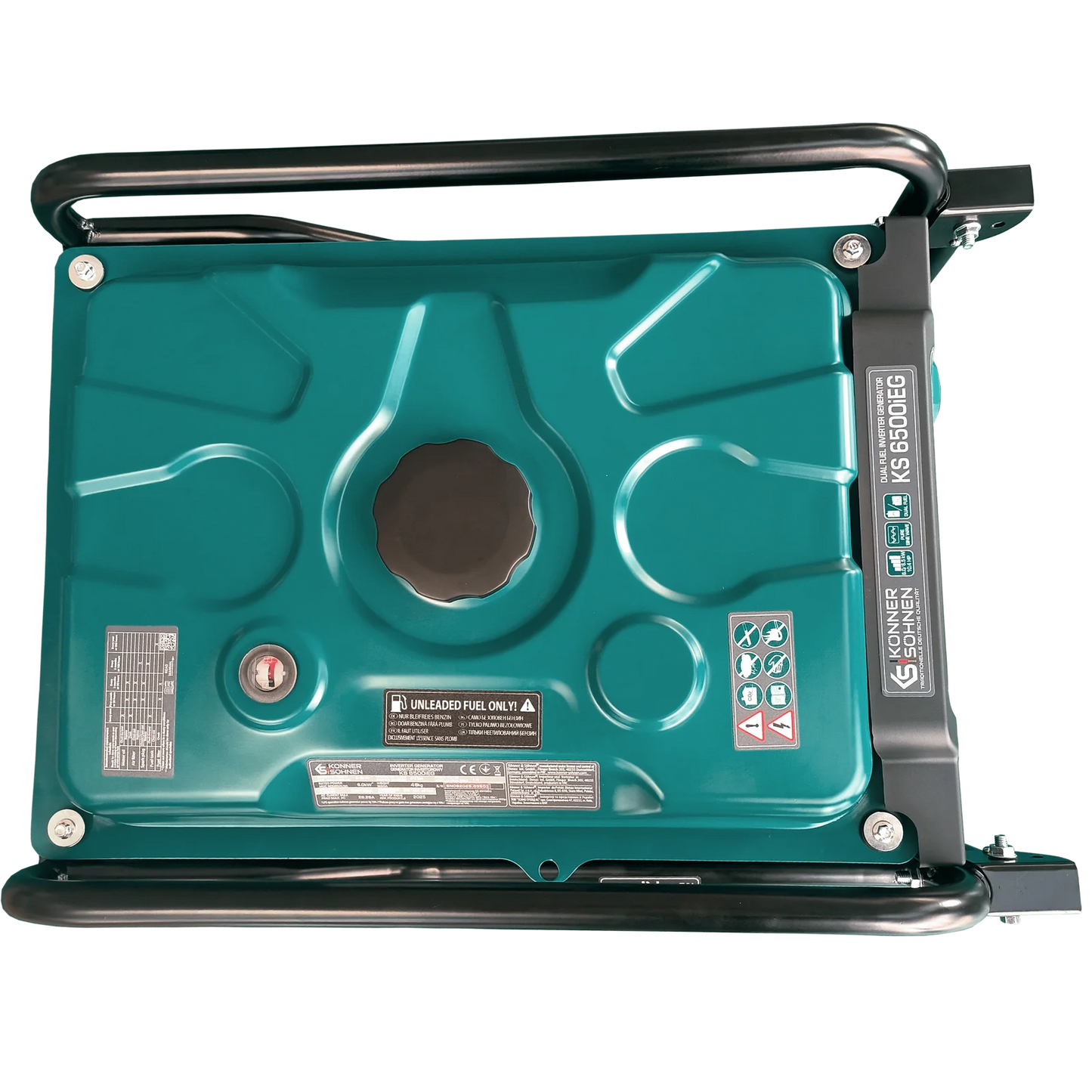 "Könner & Söhnen" Inverter Generator KS 6500iEG (Benzin/Gas) - 6kW Nennleistung - Benzinmotor - 230V