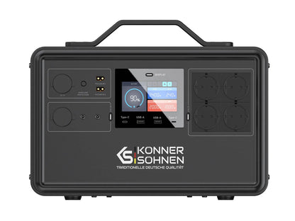 "Könner & Söhnen" Tragbare Powerstation KS 2400PS - 2240Wh