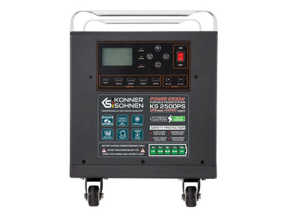 "Könner & Söhnen" Tragbare Powerstation KS 2500PS - 2560Wh